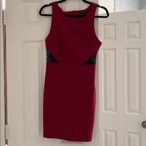 Forever XXI Dress with Lace Cutouts Medium
